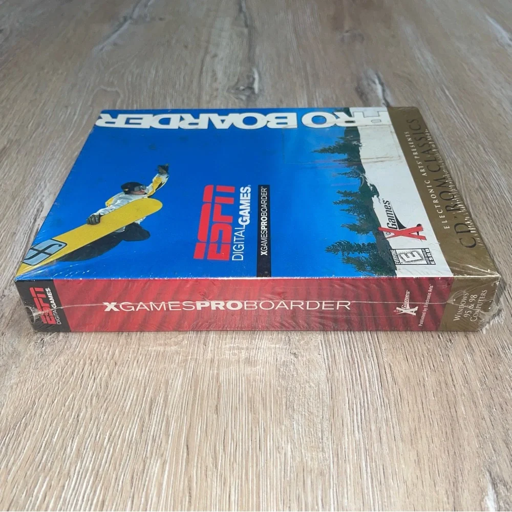 ESPN X Games ProBoarder CD-ROM Classics (PC 1998, 1999) Big Box Factory Sealed